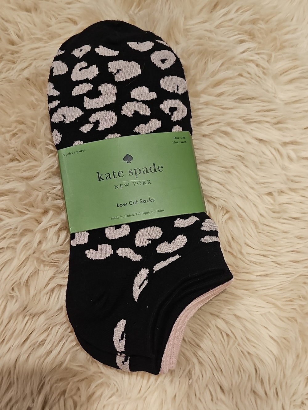 Kate Spade Low Cut Socks - 3 Pair